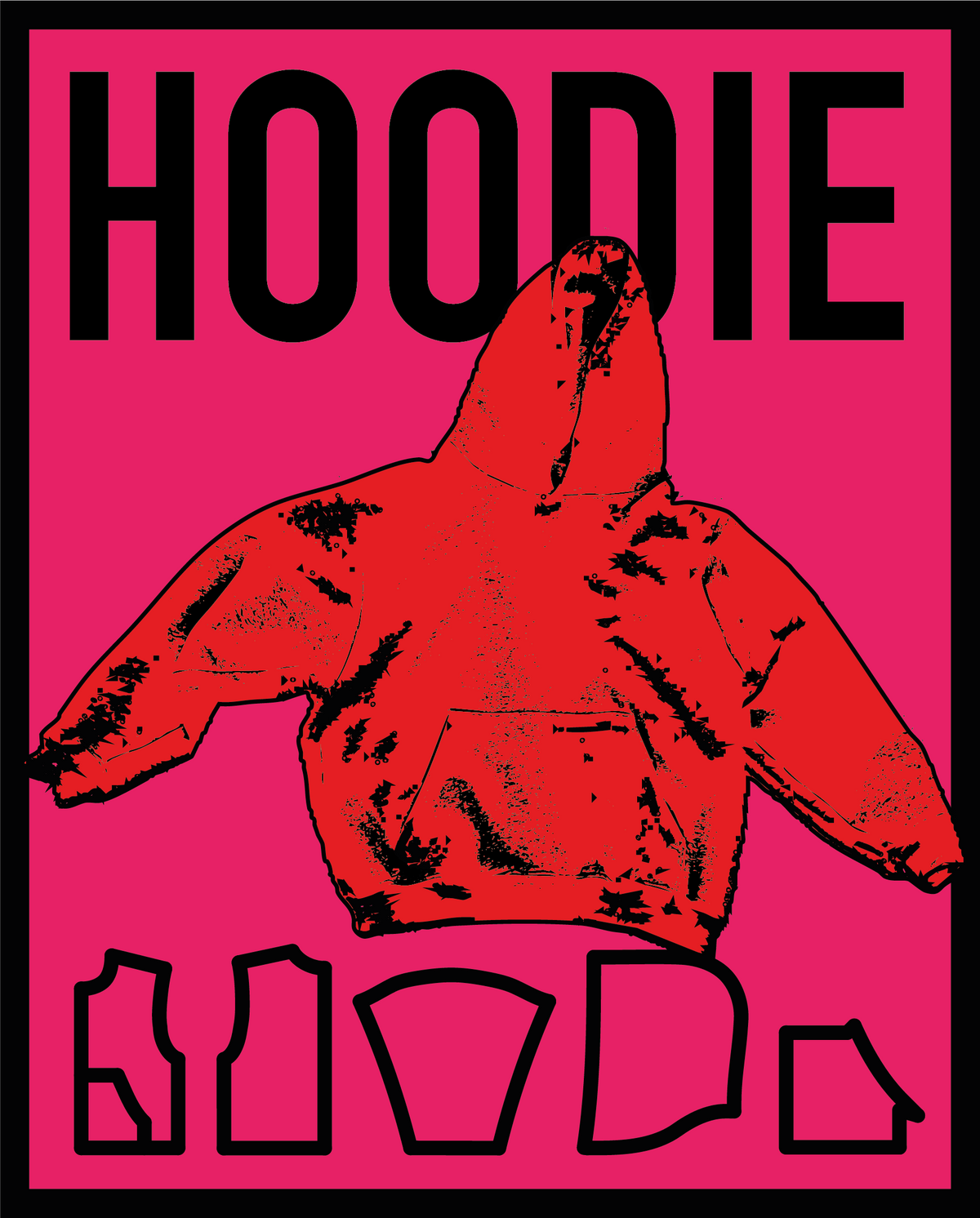 Hoodie Schnitt